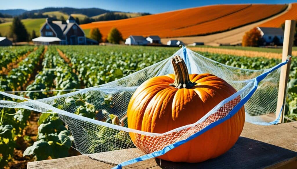 protecting pumpkins from rot and insects