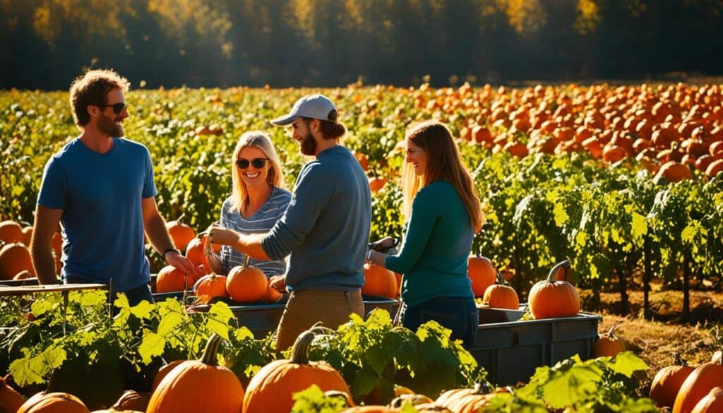 pumpkin harvesting time