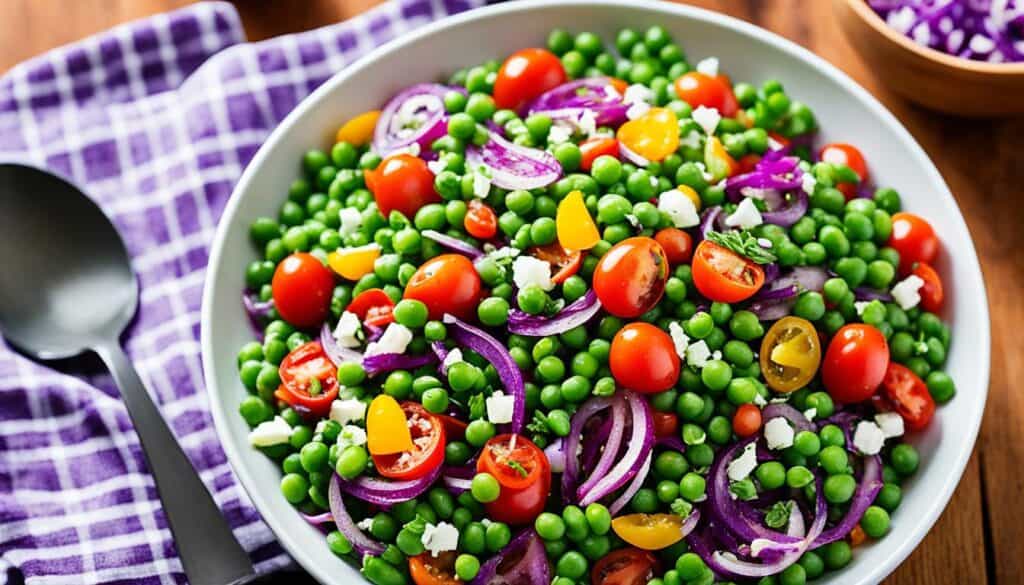 purple hull pea salad