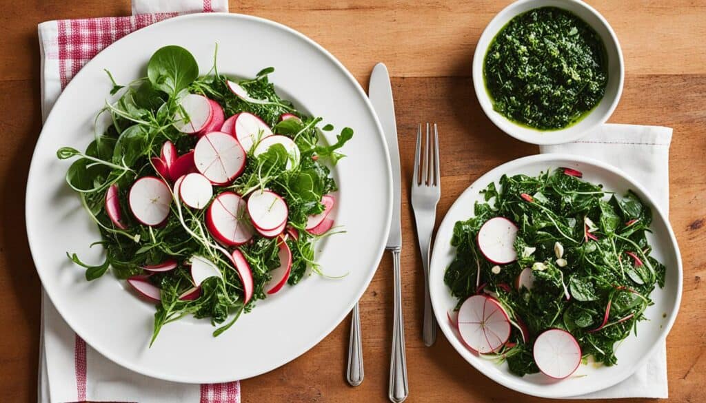 recipes with radish greens