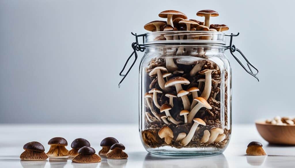 rehydrate dried shiitake mushrooms