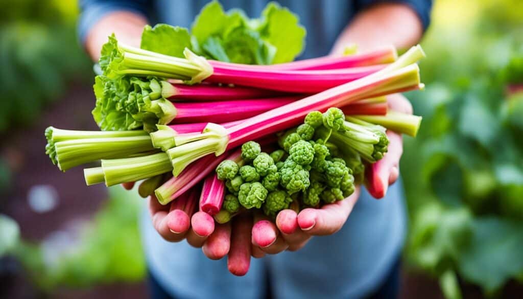 rhubarb nutrition