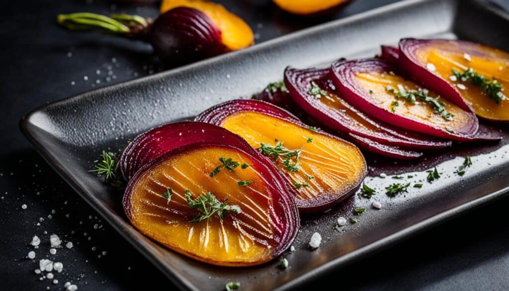 roasted golden beets