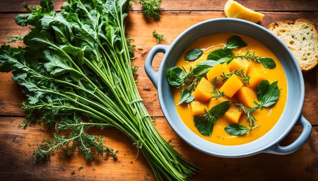 roasted golden beets soup