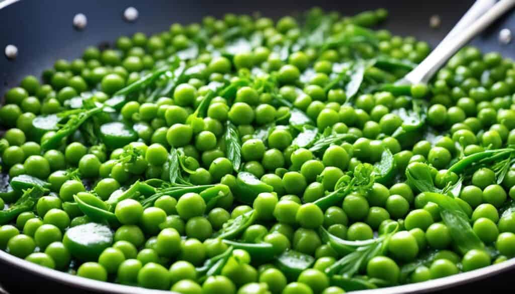 sauteed peas recipe