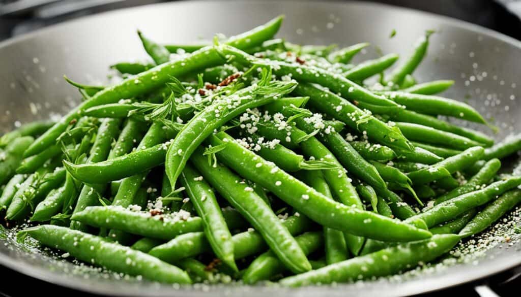 seasoned green beans