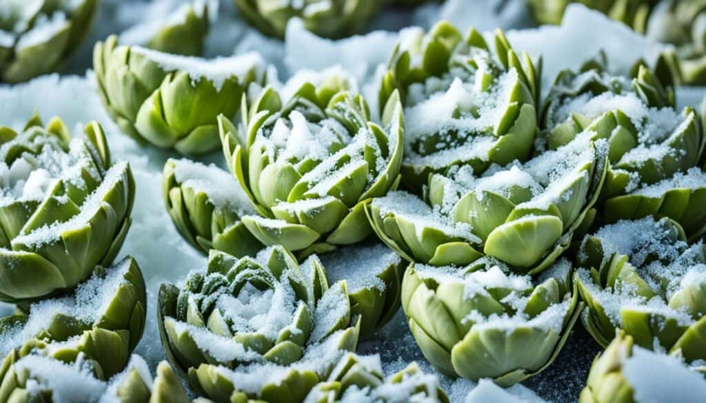 select frozen artichoke hearts