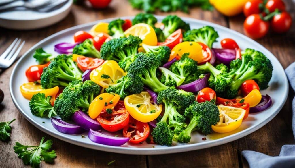 serving ideas for air fried broccoli