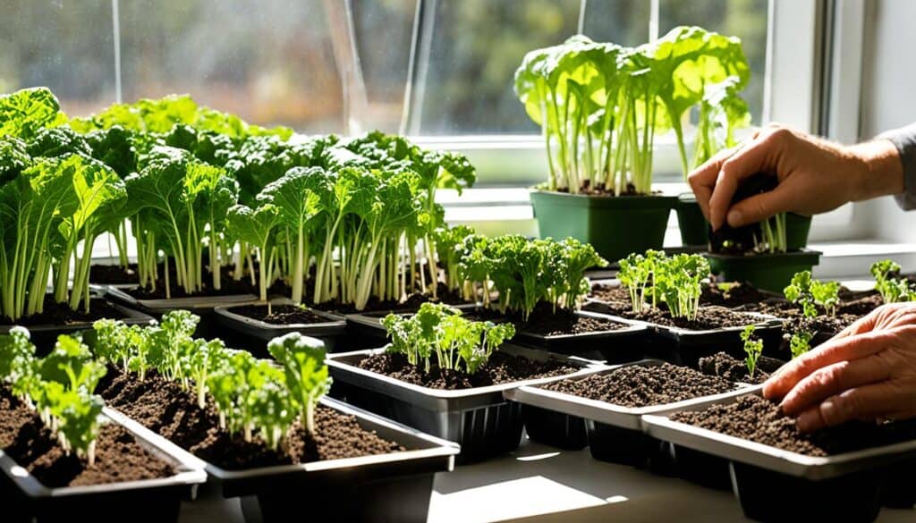 starting seeds indoors