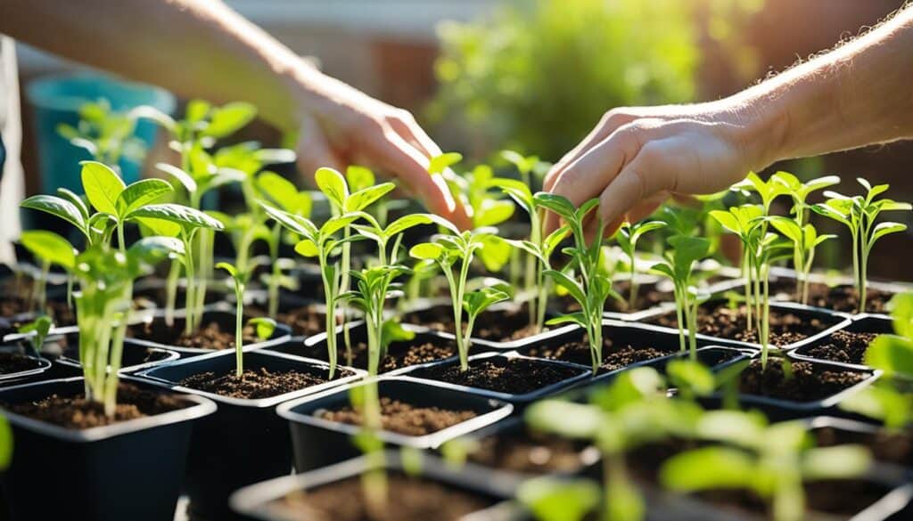 starting tomato seeds