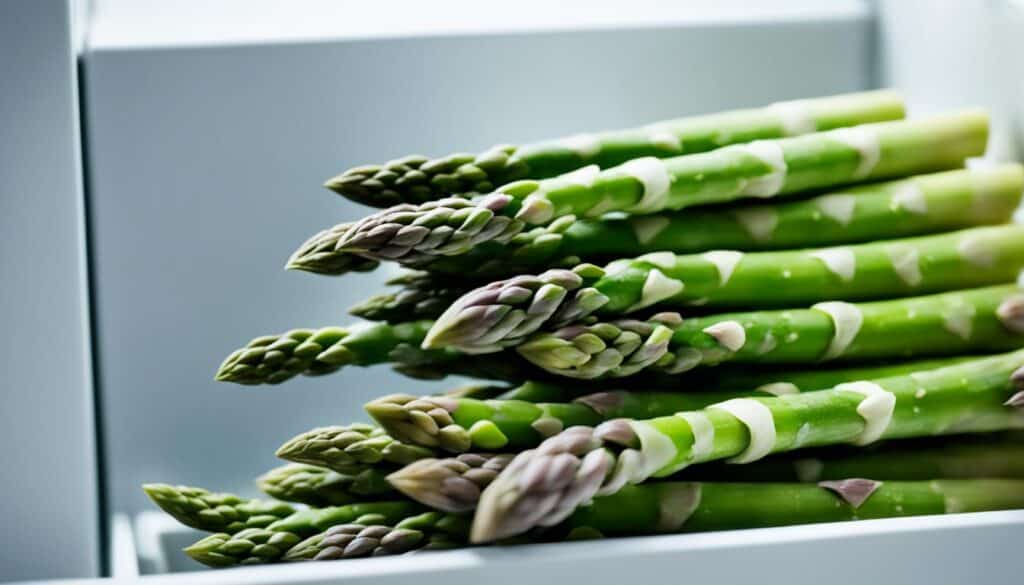 storing air fryer asparagus