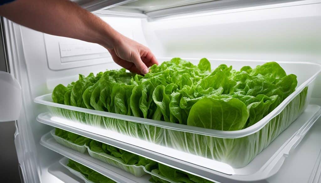 storing boston lettuce