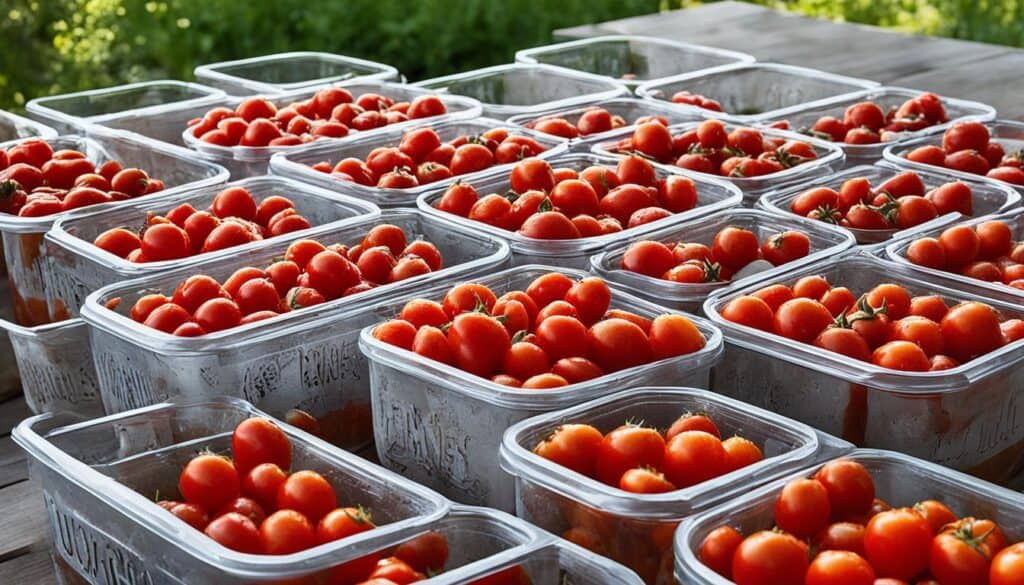 storing juliet tomatoes