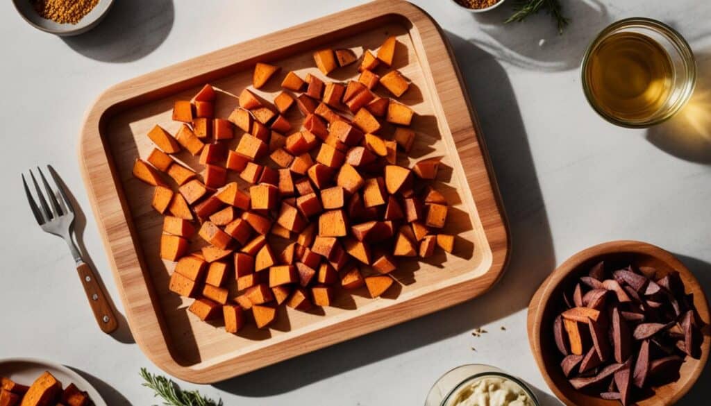 storing roasted sweet potatoes