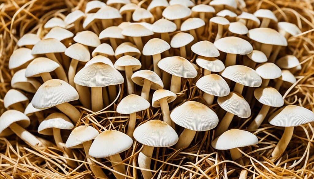 straw mushrooms