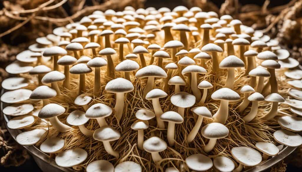 straw mushrooms