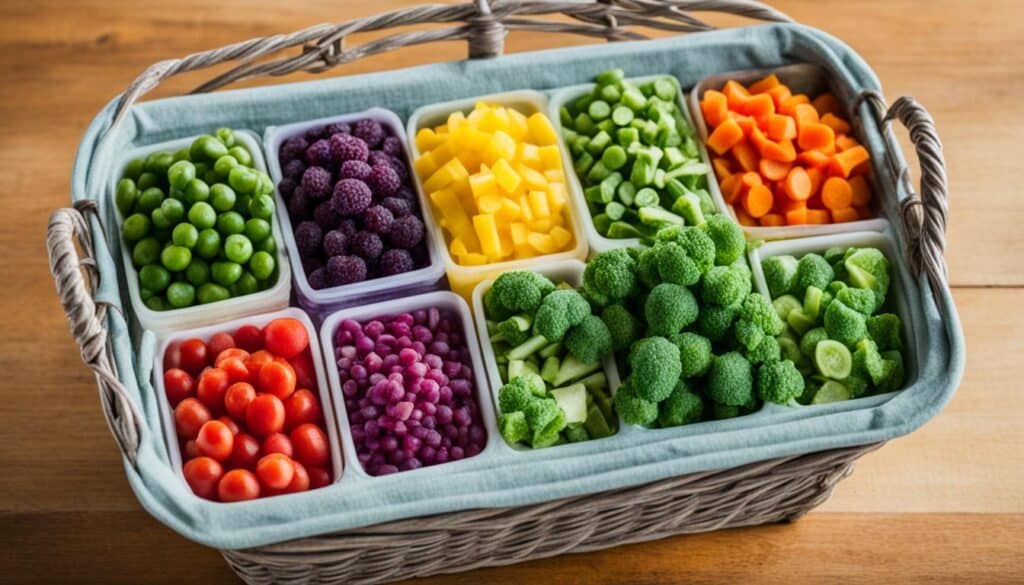 tips for choosing frozen veggies