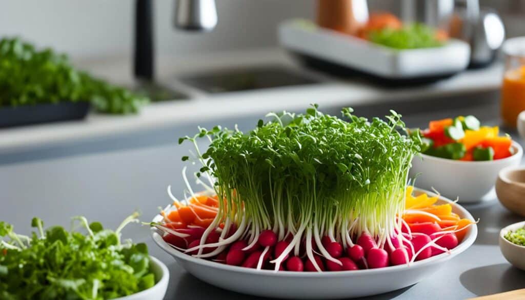 tips for using radish sprouts