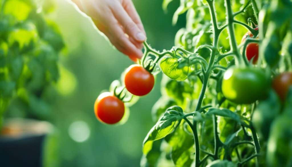 tomato plant care