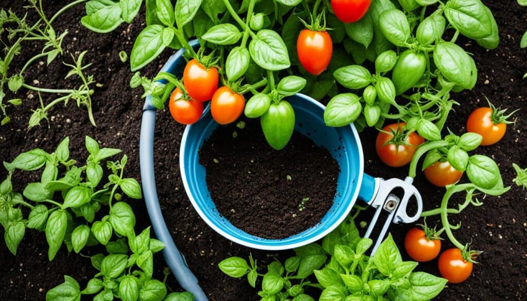 tomato plant care