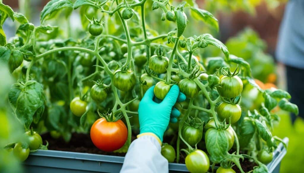 tomato plant care