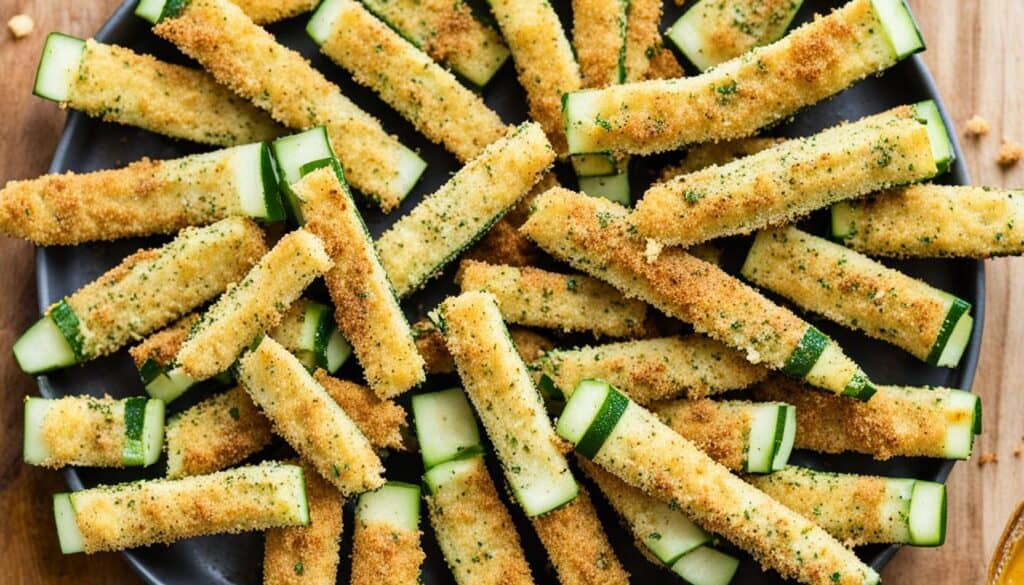 variations of zucchini fries