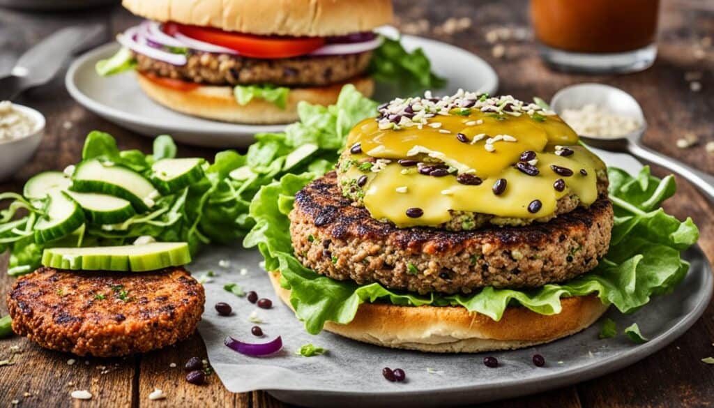 vegan burger