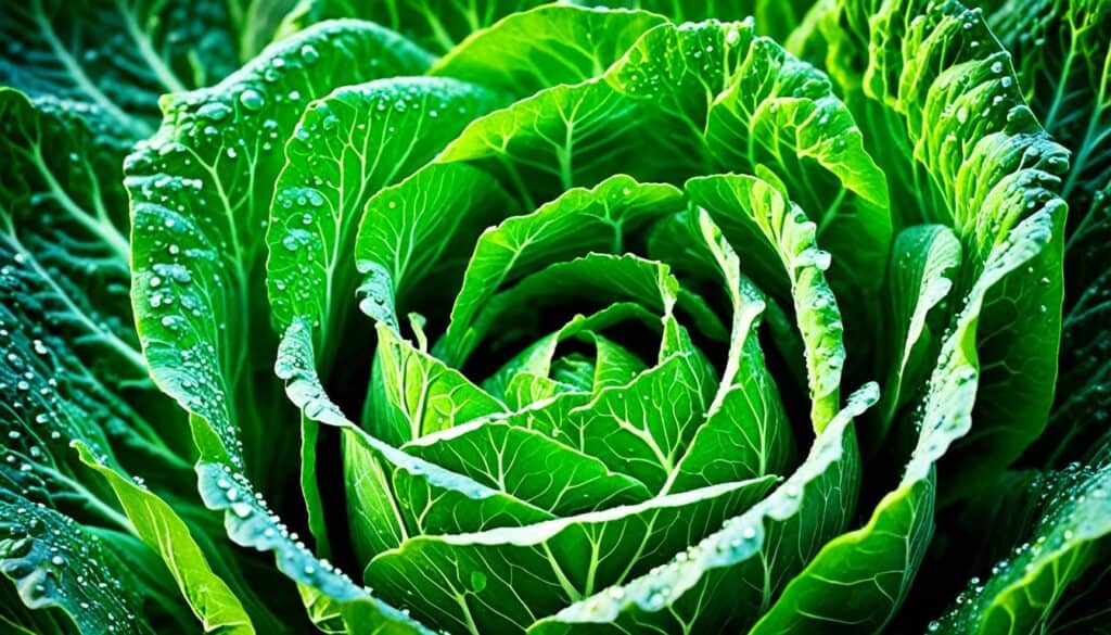 vitamin C-rich cabbage