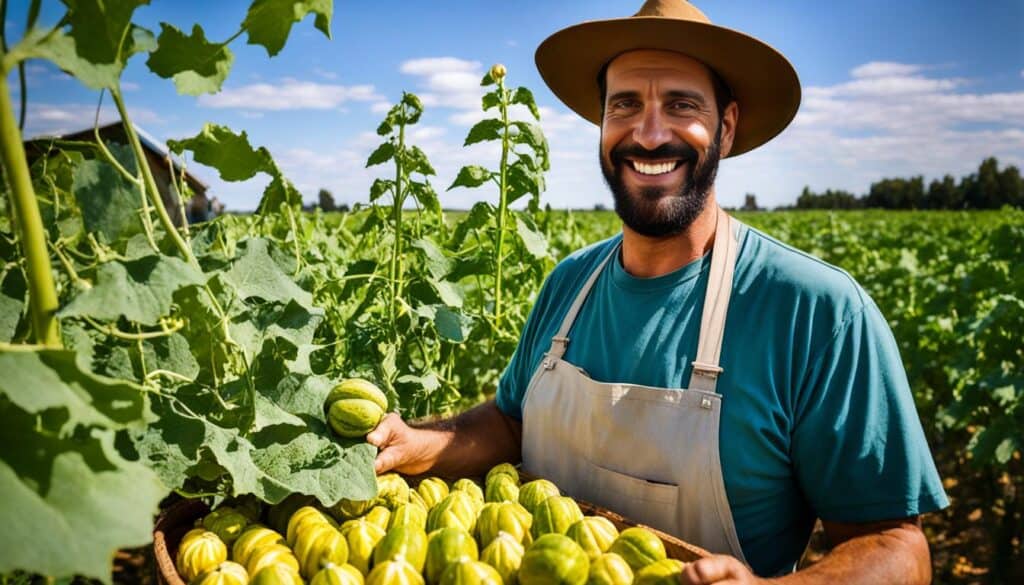 wax gourd cultivation and storage