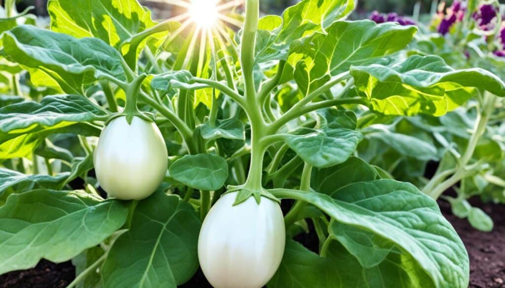 white eggplant