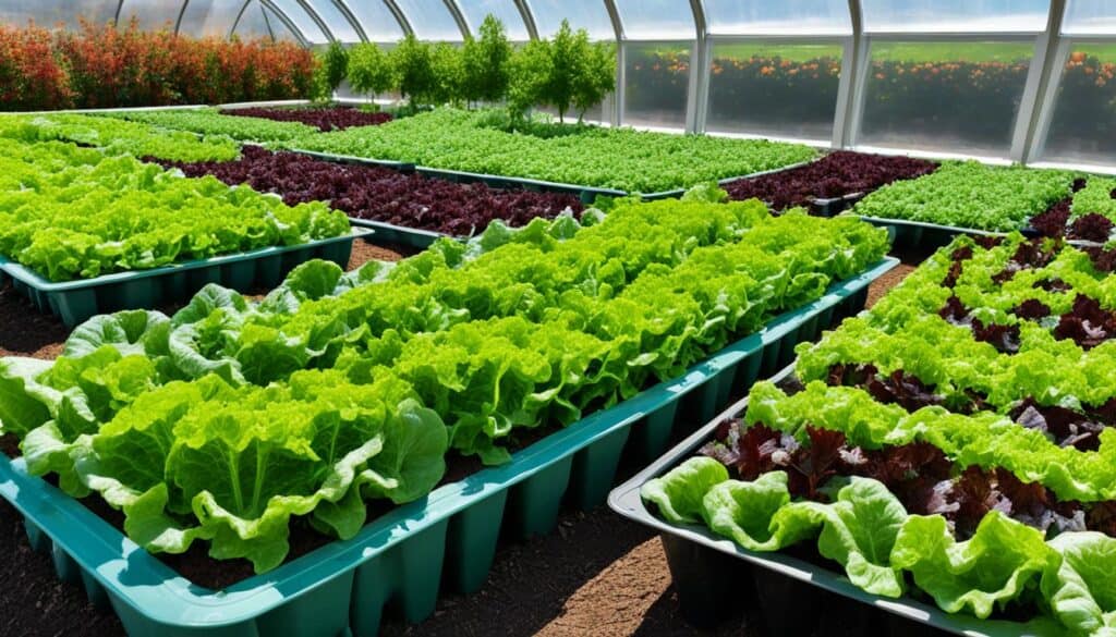 year-round lettuce cultivation