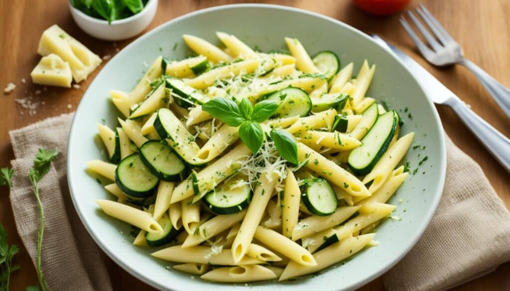 zucchini in pasta dishes