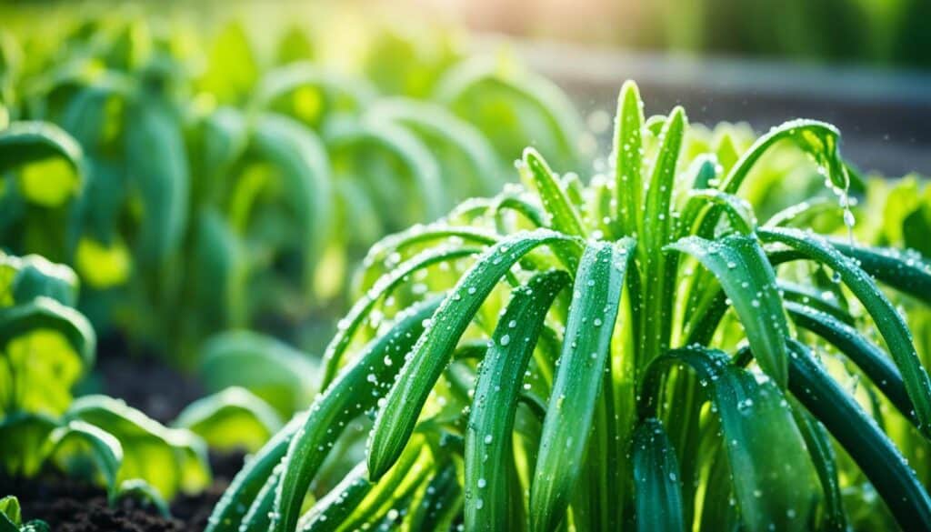 zucchini irrigation