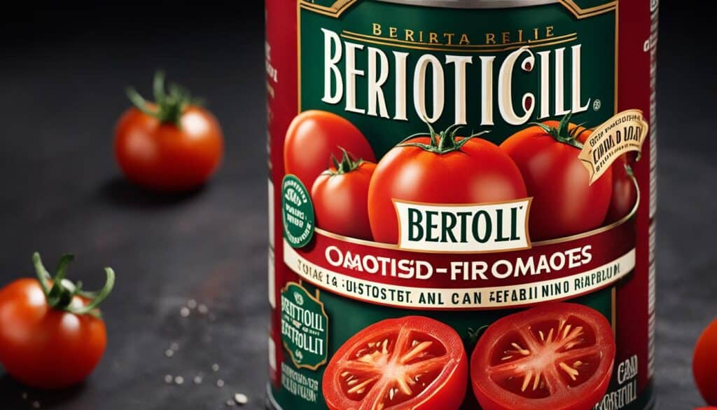 Bertolli fire roasted diced tomatoes