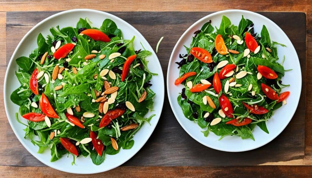 Chinese leaf salad