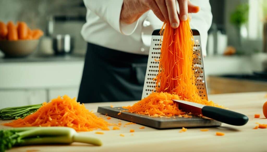 Cooking with Grated Carrot