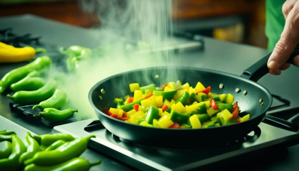 Cooking with Hot Banana Peppers Image