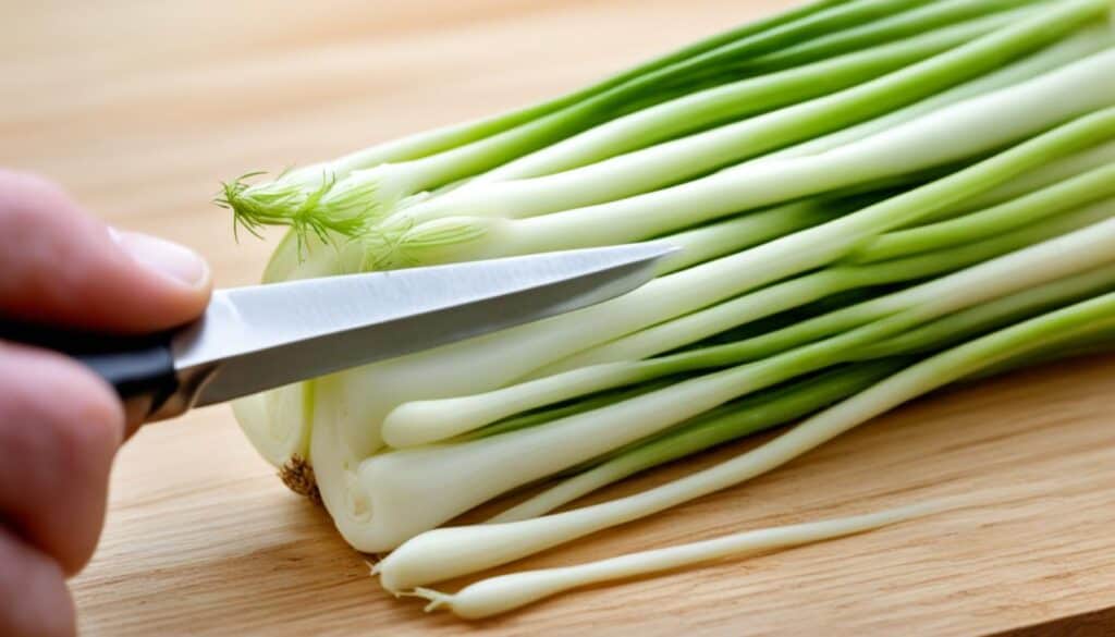 Cutting Fennel