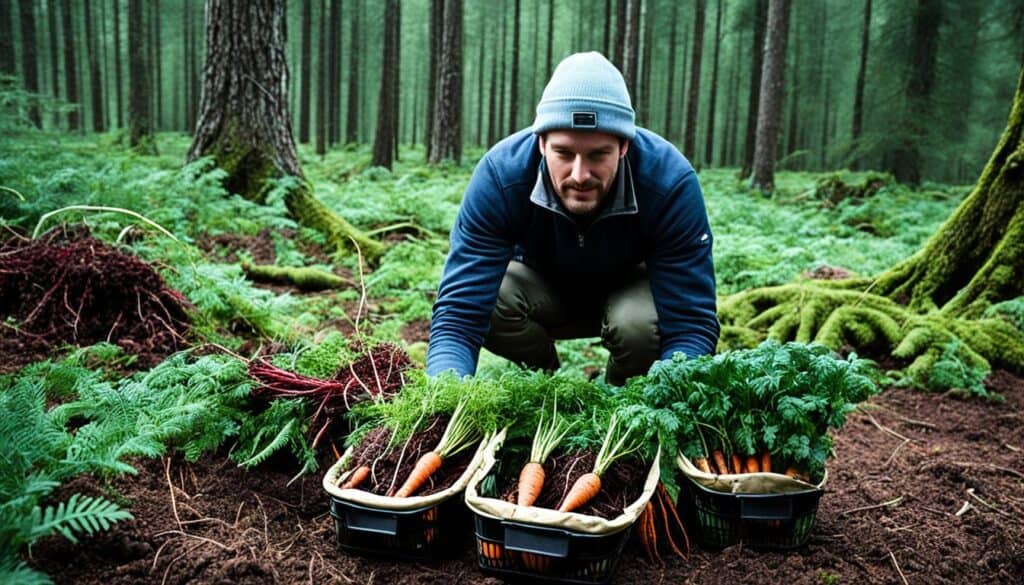 Foraging for Wild Edible Roots