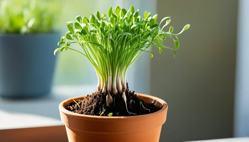 Growing Garlic in Pots