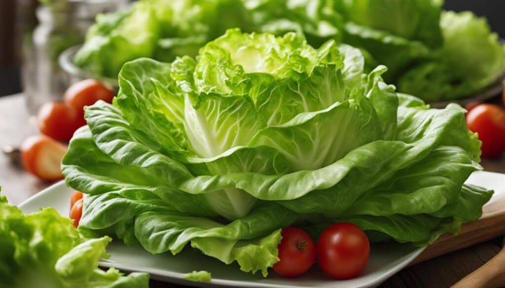 Health benefits of iceberg lettuce