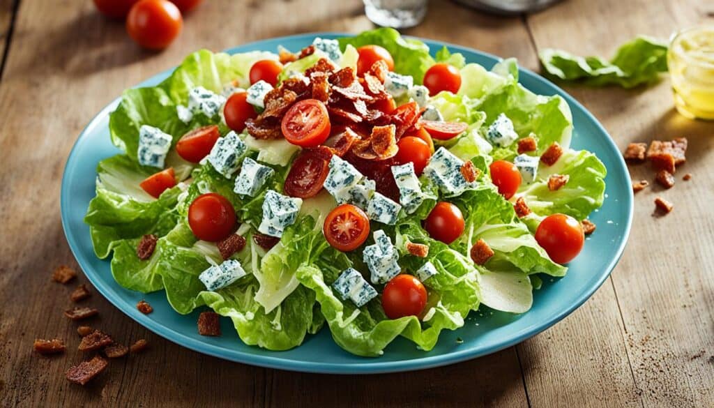 Iceberg lettuce salad variations