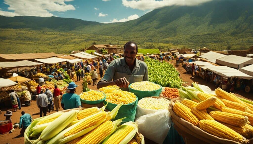 Kenya Sweet corn prices