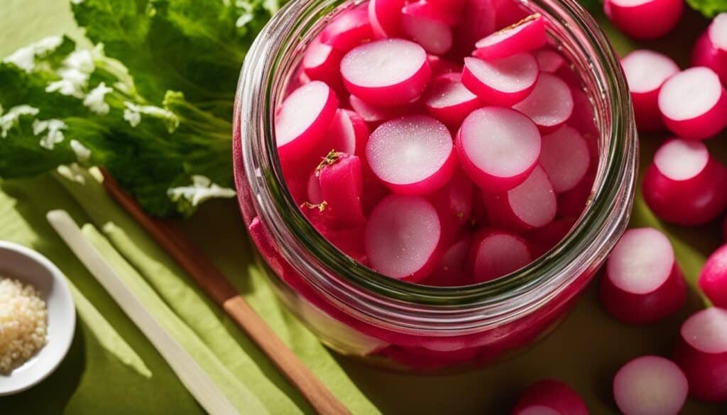 Korean pickled radish