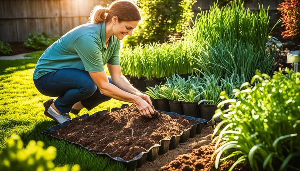 Planting Onion Sets and Plants