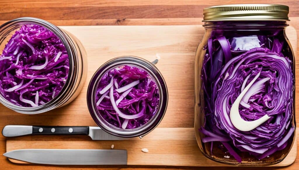 Quick Pickled Cabbage