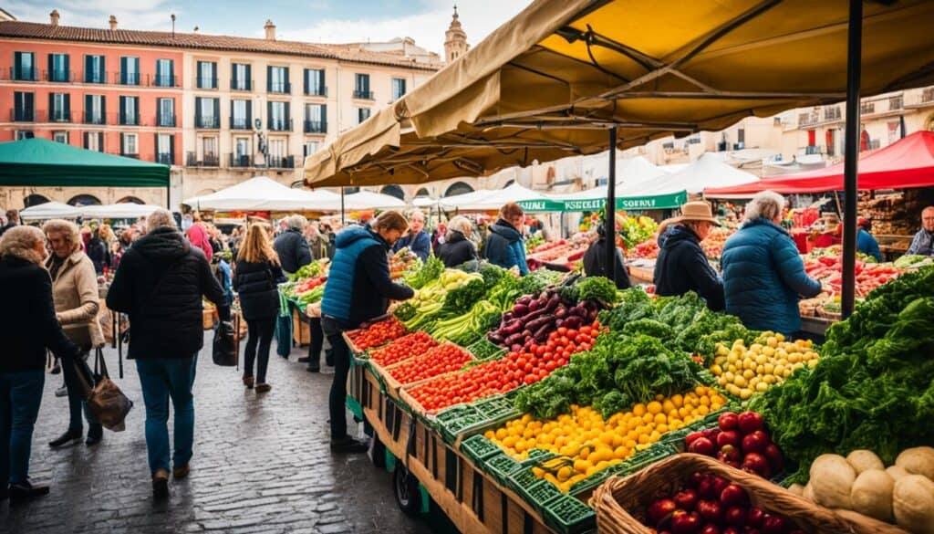 Spanish Vegetable Markets