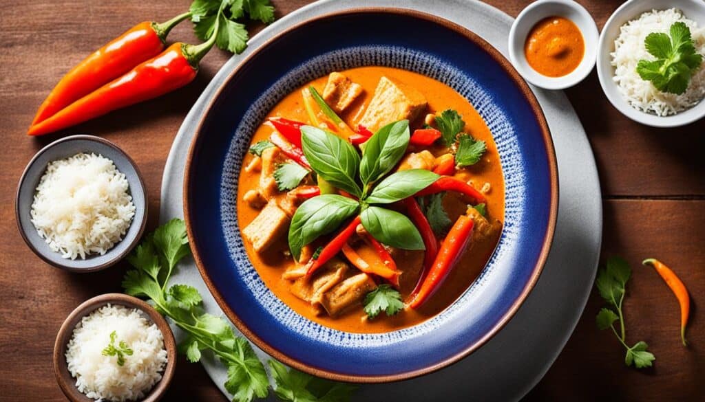 Thai red curry