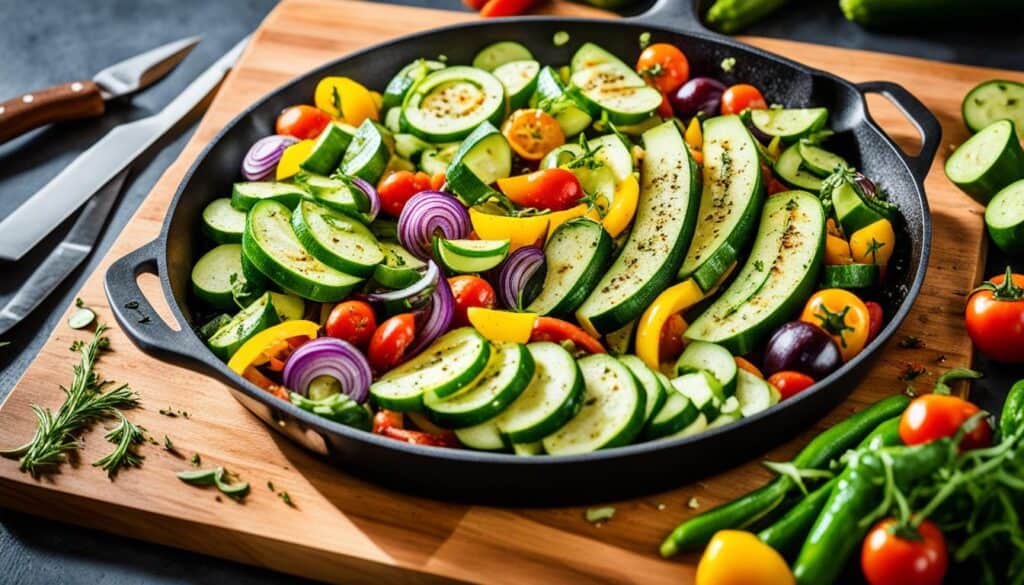 Zucchini Cooking