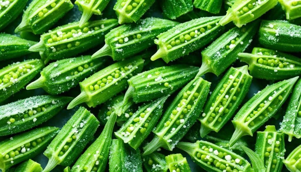 benefits of cooking with frozen okra